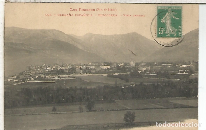 Postales: GERONA PUIGCERDA ESCRITA - Foto 1