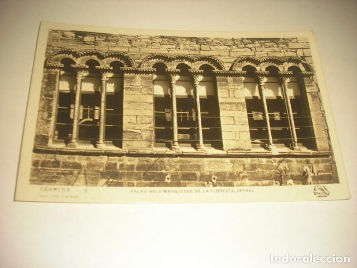 Postkarten: TARREGA 8. PALAU DELS MARQUESOS DE LA FLORESTA. DETALL , LIBRERIA FIGUERES , CIRCULADA