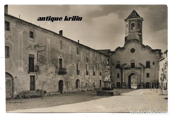 Postales: SANTAS CREUS .- PLAZA DE SAN BERNARDO .- FOTO CAMPA&Ntilde;&Aacute; Y PUIG FERRAN SERIE I N&ordm; 860