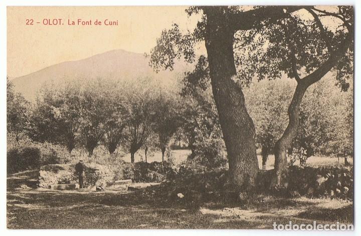 Postales: POSTAL OLOT 22 LA FONT DE CUN&Iacute; - Foto 1