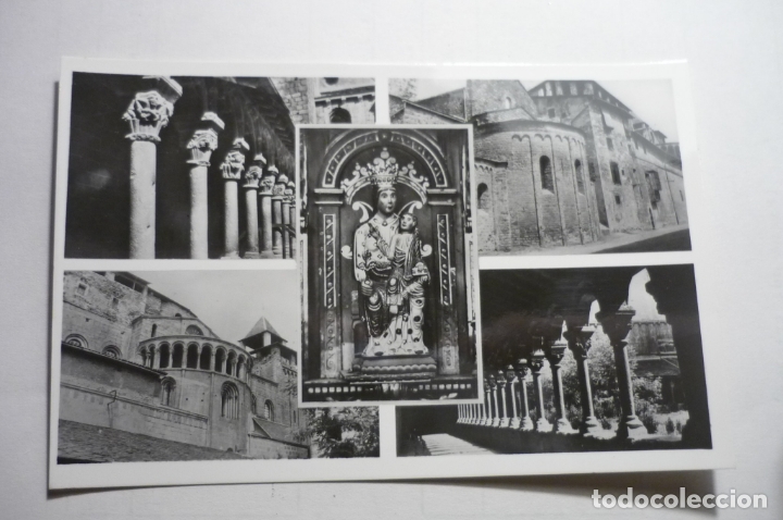 Postales: POSTAL SEO URGEL -STA.MARIA Y CLAUSTROS CATEDRAL  CM