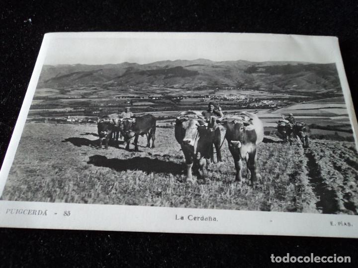 Postales: puigcerda 85 la cerda&ntilde;a, e. pias circulada a&ntilde;os 50