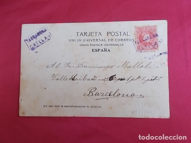 Postales: ANTIGUA POSTAL DE TARRAGONA - Foto 2