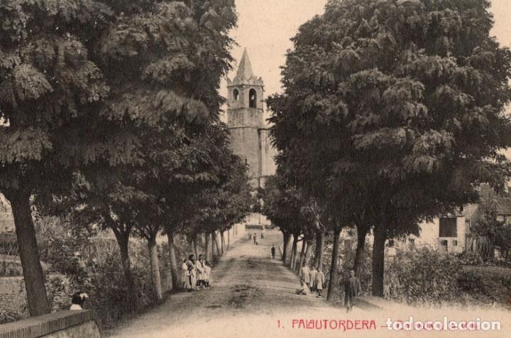 Postales: palautordera. 1 entrada a la vila. roisin