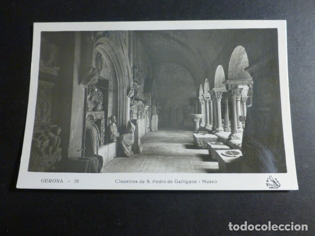 Postales: GERONA CLAUSTRO DE SAN PEDRO DE GALLIGANS MUSEO - Foto 1