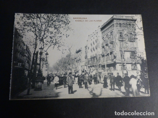 Postales: BARCELONA RAMBLA DE LAS FLORES - Foto 1