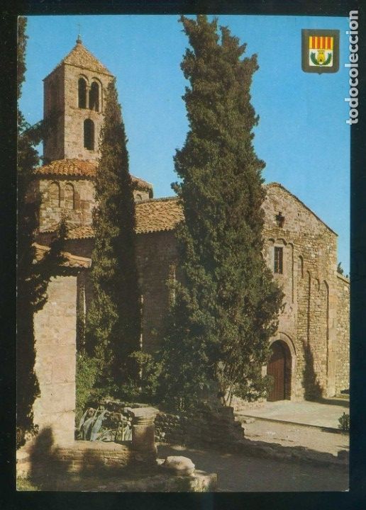 Postales: Terrassa. *Iglesia rom&aacute;nica visig&oacute;tica de San Pedro* Ed. Fisa n&ordm; 3739. Circulada 1970.