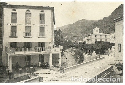 Postcards: ANTIGUA POSTAL 14 RIBAS DEL FRESER HOTEL SAN ANTONIO ESCRITA 1934