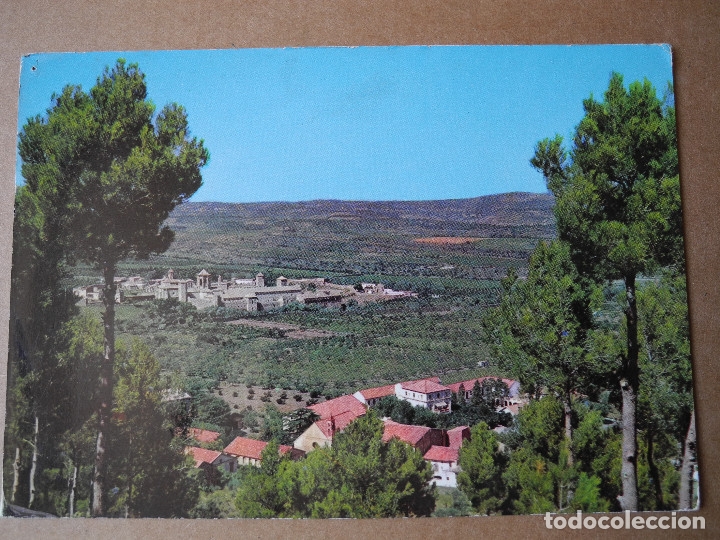 Postales: Real Monasterio de Poblet. n. 30. Vista general del Monasterio. Ed. RO Circulada