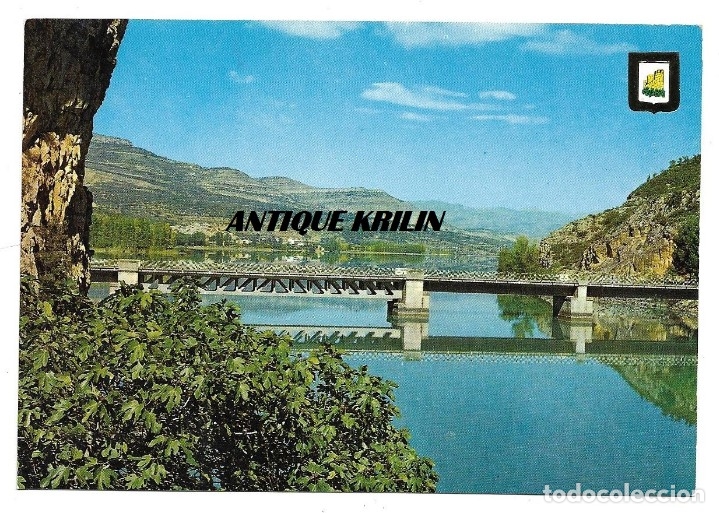 Postales: SELLES N&ordm; 2 PUENTE MONARES / EXCL. HOSTAL DEL LAGO / ESCUDO DE ORO / SIN FRANQUEAR