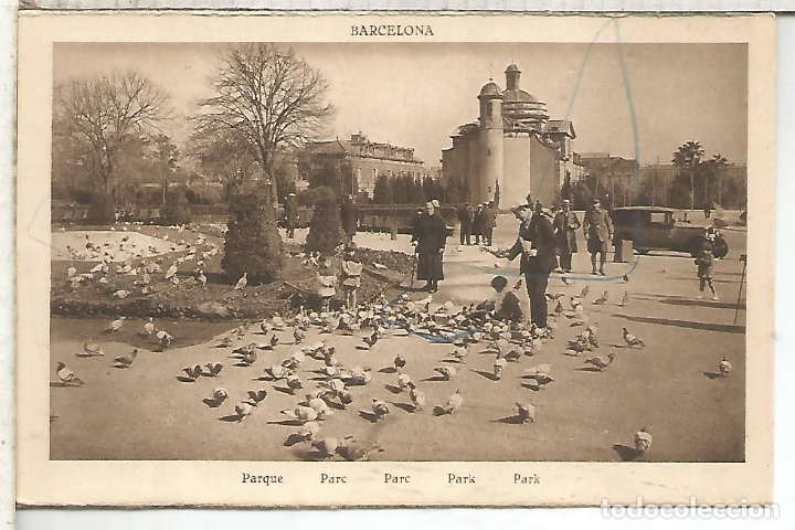 Postales: BARCELONA PARQUE SIN ESCRIBIR - Foto 1
