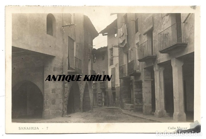 Postales: LERIDA .- SANAHUJA N&ordm; 7 CALLE MAYOR  .- FOTOGRAFICA