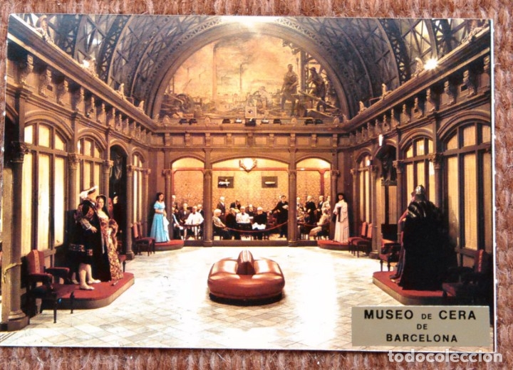 Postales: BARCELONA - MUSEO DE CERA - Foto 1