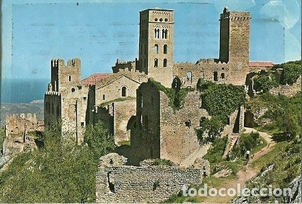 Postcards: POSTAL A COLOR 1270 COSTA BRAVA SAN PEDRO DE RODA MELI COLOR ESCRITA