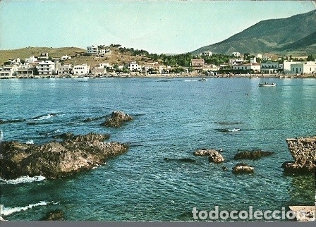 Postcards: POSTAL A COLOR 14347 COSTA BRAVA LLANSA VISTA GENERAL ESCRITA 1964 GARCIA GARRABELLA