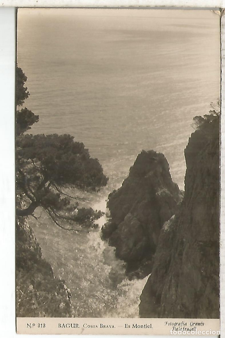 Postales: GERONA BAGUR SIN ESCRIBIR - Foto 1