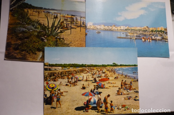 Postales: lote postales cambrils barrio maritimo --playa - Foto 1