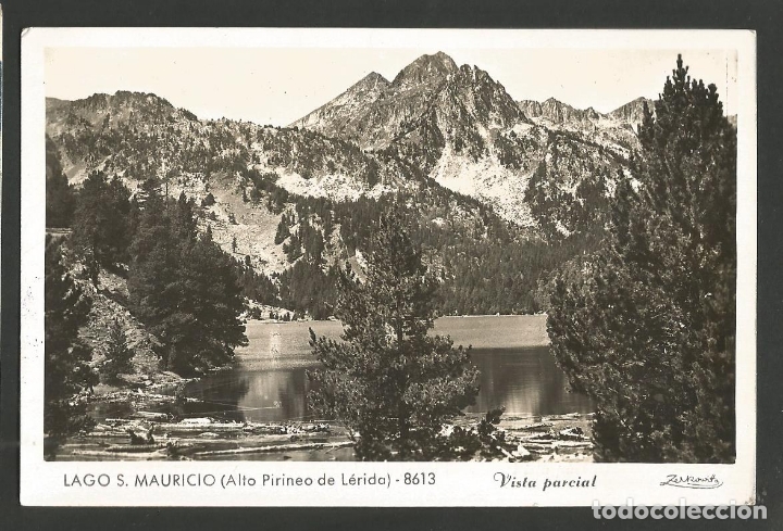 Postales: LAGO SAN MAURICIO-VISTA PARCIAL-8613-FOTOGRAFICA ZERKOWITZ-VER REVERSO-(61.281)