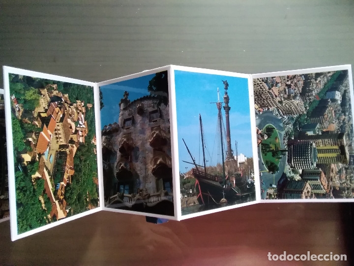 Postales: ACORDEON POSTALES BARCELONA - Foto 4