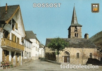 Cartes Postales: POSTAL A COLOR N&ordm; 383 VALL ARAN BOSSOST ESCUDO DE ORO