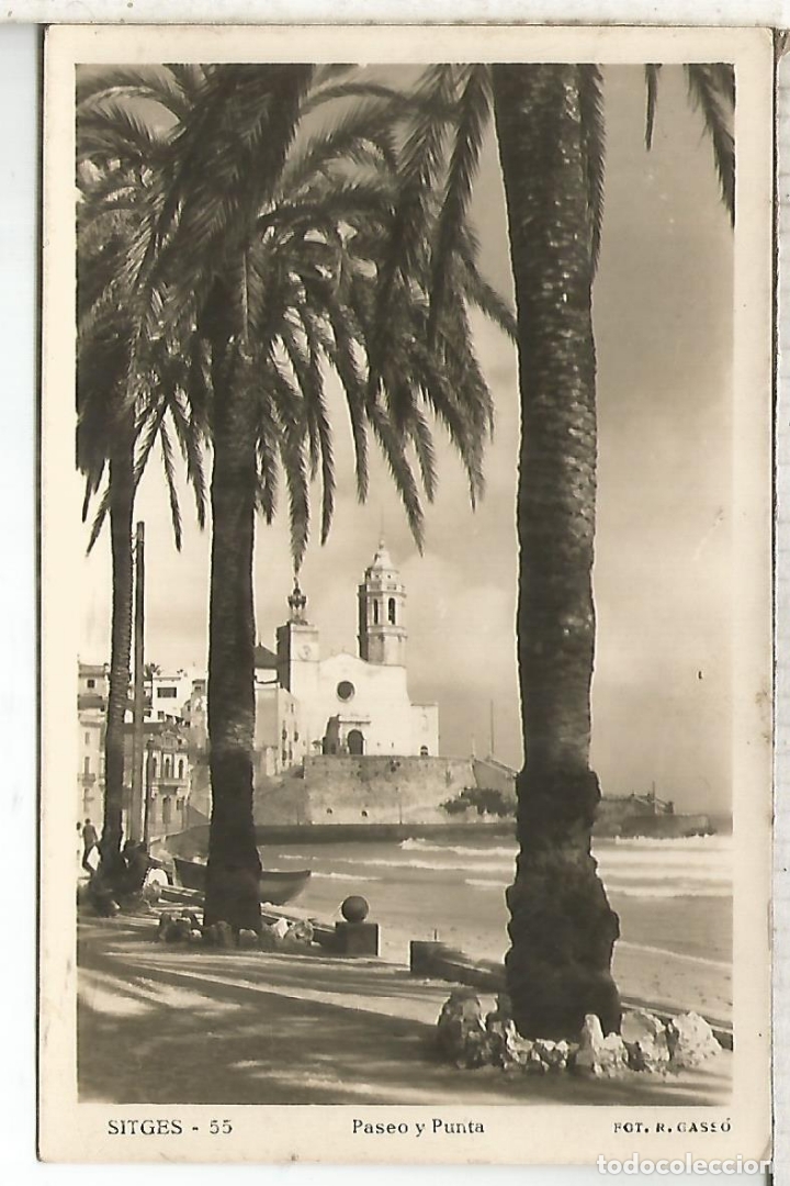 Postales: BARCELONA SITGES SIN ESCRIBIR - Foto 1