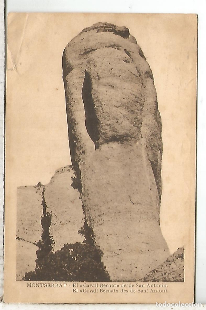 Postales: BARCELONA MONTSERRAT ESCRITA - Foto 1