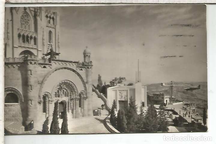 Postales: BARCELONA TIBIDABO ESCRITA - Foto 1