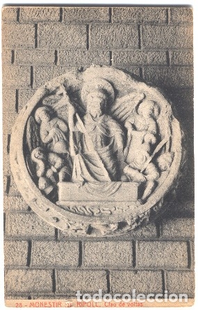 Postales: MONESTIR DE RIPOLL. Clau de voltas - Foto 1