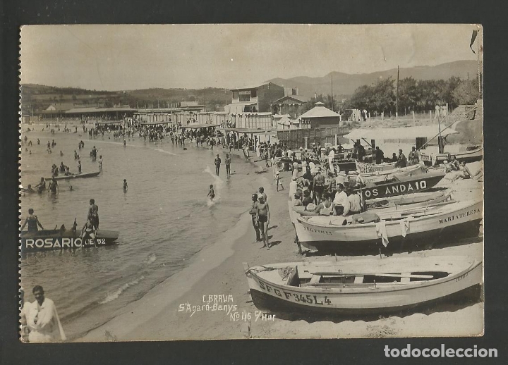 Postales: S'AGARO-BANYS-45-COL&middot;MUR-VER REVERSO-(61.559)