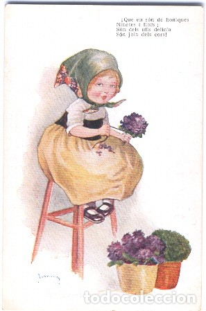 Postales: Postal art&iacute;stica de Catalu&ntilde;a - Foto 1