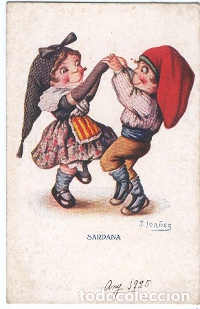 Postales: Sardana: J. Ib&aacute;&ntilde;ez - Foto 1