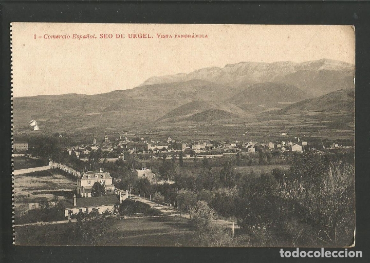 Postales: SEU D'URGELL-SEO DE URGEL-PANORAMICA-1-THOMAS-VER REVERSO-(61.599)