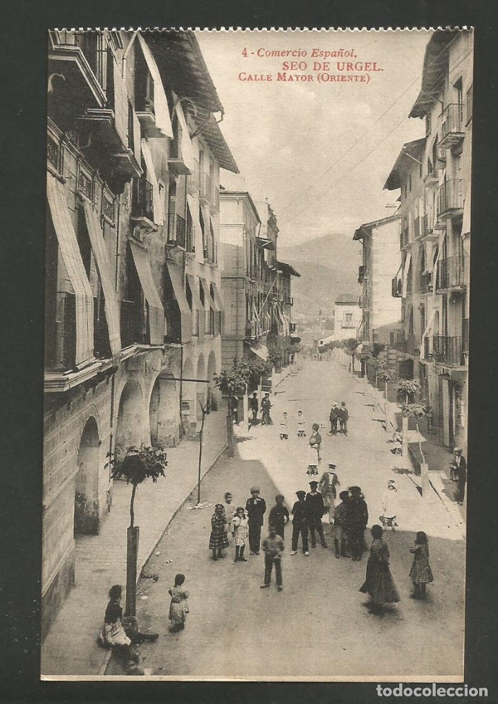 Postales: SEU D'URGELL-SEO DE URGEL-CALLE MAYOR-4-THOMAS-VER REVERSO-(61.602)