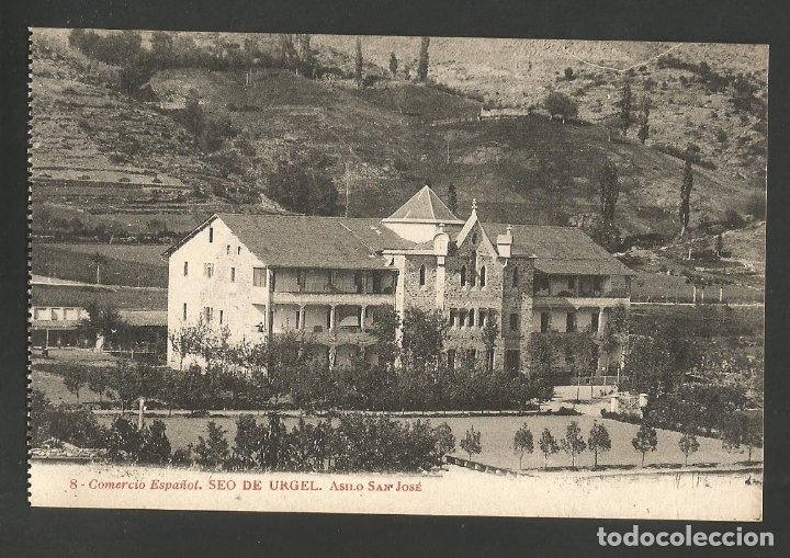 Postales: SEU D'URGELL-SEO DE URGEL-ASILO SAN JOSE-8-THOMAS-VER REVERSO-(61.606)