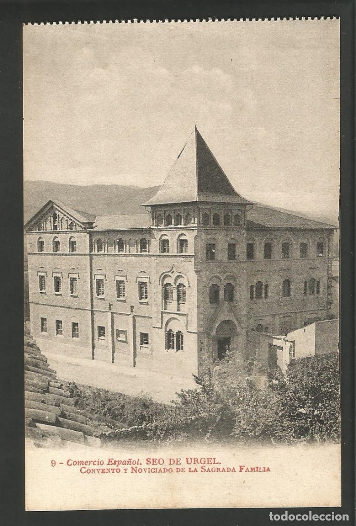 Postales: SEU D'URGELL-SEO DE URGEL-CONVENTO Y NOVICIADO-9-THOMAS-VER REVERSO-(61.607)