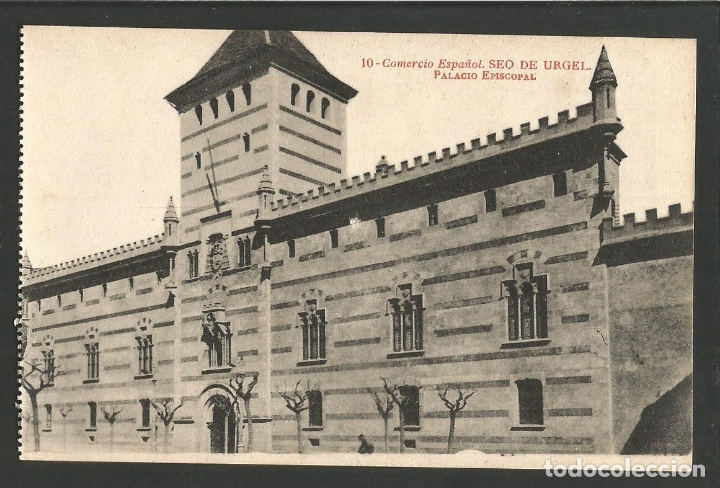 Postales: SEU D'URGELL-SEO DE URGEL-PALACIO EPISCOPAL-10-THOMAS-VER REVERSO-(61.608)
