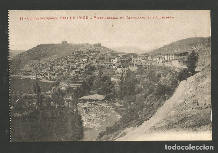 Postales: SEU D'URGELL-SEO DE URGEL-VISTA GENERAL CASTELLCIUDAD Y CIUDADELA-17-THOMAS-VER REVERSO-(61.615)