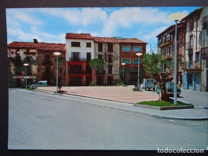 Postales: Prats de Llu&ccedil;anes, Pla&ccedil;a Major. antigua postal sin circular
