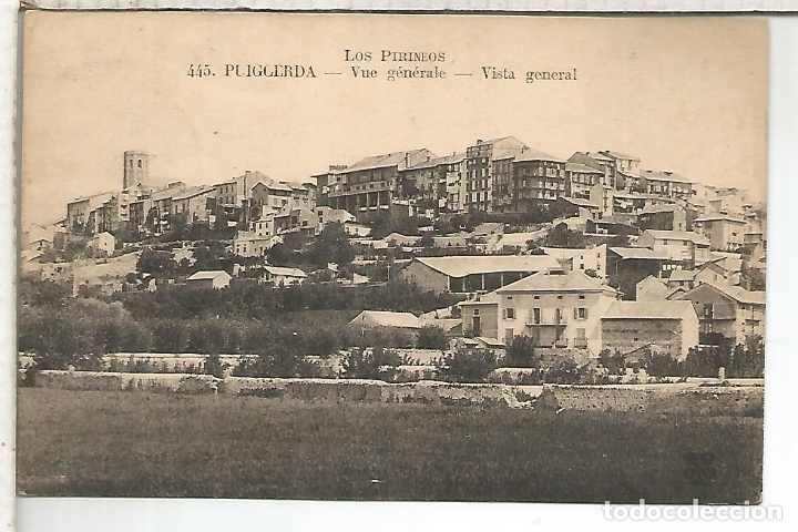 Postales: GERONA PUIGCERDA ESCRITA - Foto 1