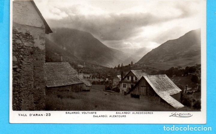 Postales: POSTAL DE VALL D&acute;ARAN N&ordm; 22 SALARD&Uacute; ALERT GURS  EDITO ZERKOWITZ SIN CIRCULAR