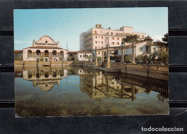 Postales: COMARRUGA - 8 LAGO AGUAS MEDICINALES