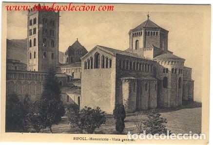 Postales: Ripoll.- Monasterio - Vista general - Foto 1