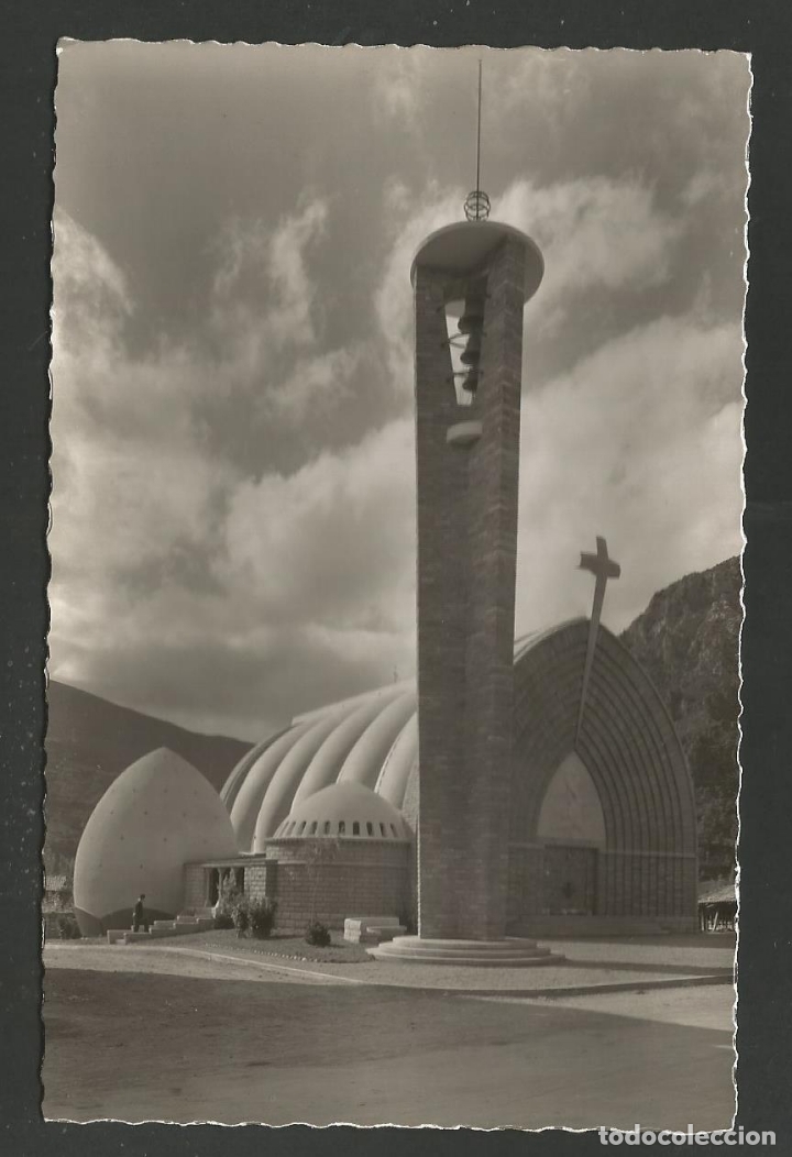 Postales: PONT DE SUERT-IGLESIA PARROQUIAL-443-ED&middot;OFICINA DE TURISMO-VER REVERSO-(61.689)