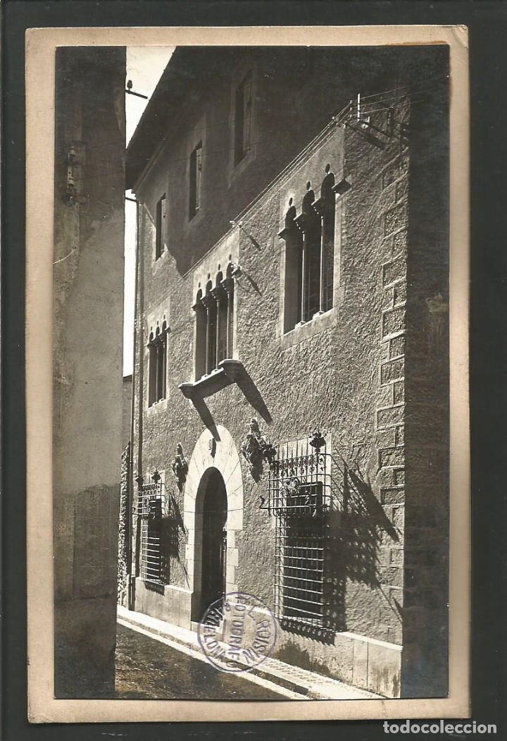 Postales: PUIGCERDA-CASA DEULOFEU-POSTAL PROTOTIPO ARCHIVO FOTOGRAFICO ROISIN-FOTO PEGADA-(61.829)