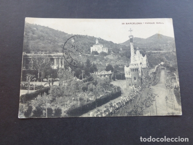 Postales: BARCELONA PARQUE G&Uuml;ELL - Foto 1