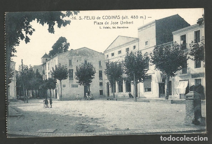 Postales: SANT FELIU DE CODINES-PLAZA DE JOSE UMBERT-16-ROISIN-SIN CIRCULAR-(61.903)