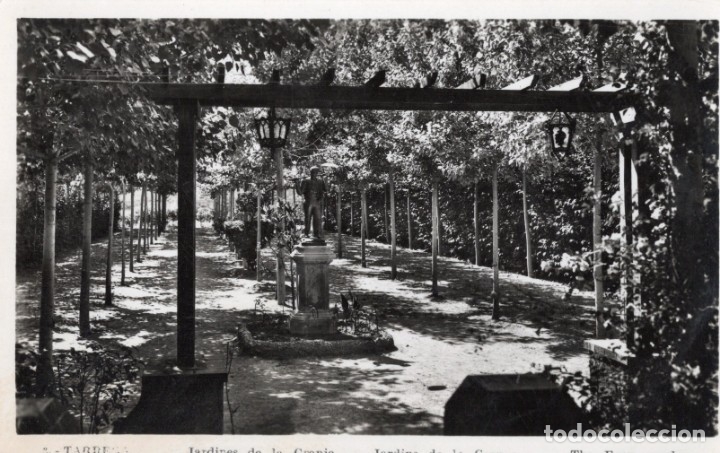 Postales: t&aacute;rrega. 3 jardines de la granja. g&uuml;ell - Foto 1