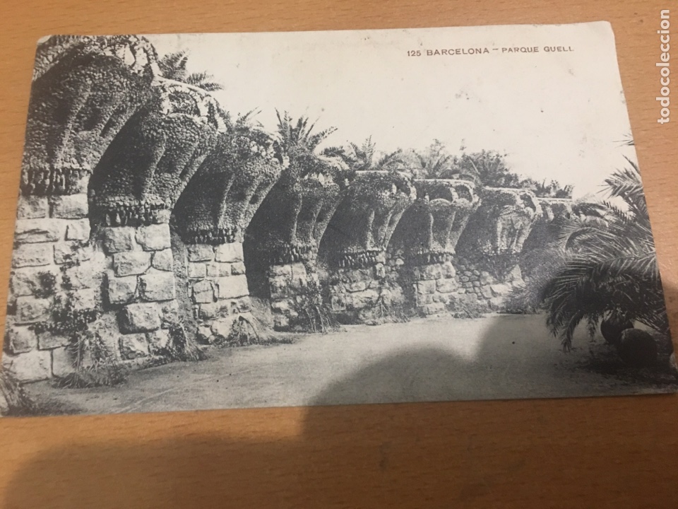 Postales: Barcelona parque G&uuml;ell - Foto 1