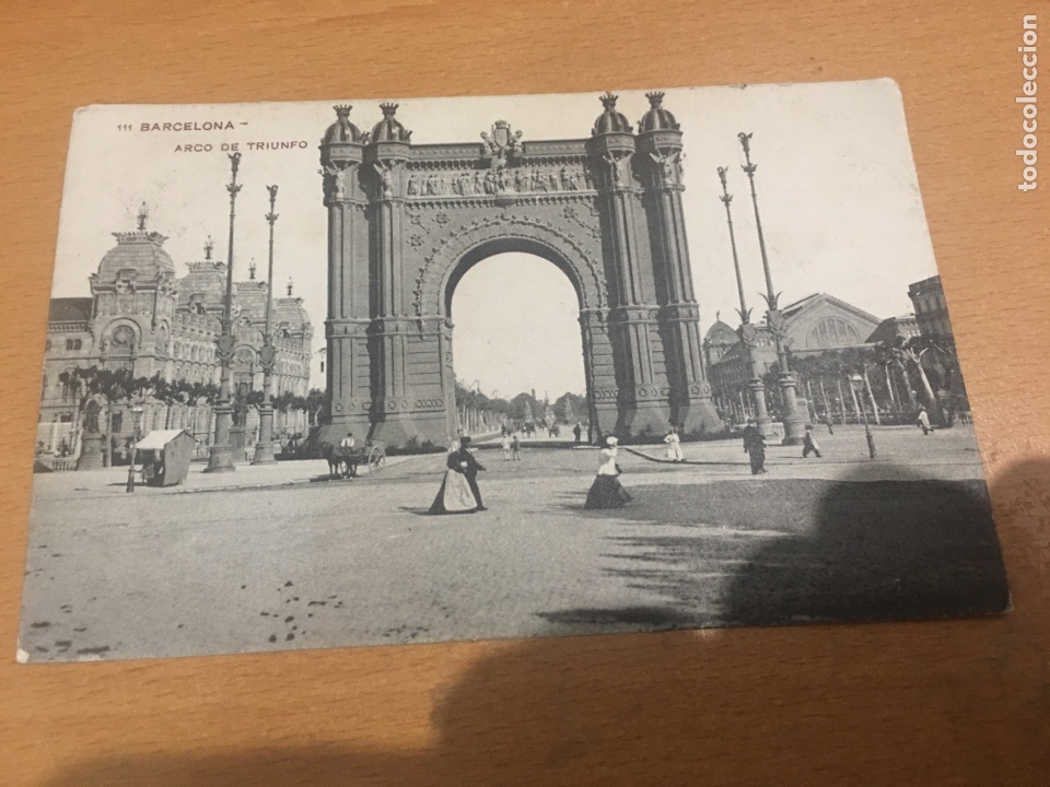 Postales: Barcelona arco del triunfo - Foto 1