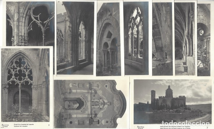 Postales: LOTE DE 10 POSTALES- SANTAS CREUS. EDICIONES RICART. TARRAGONA- SIN CIRCULAR